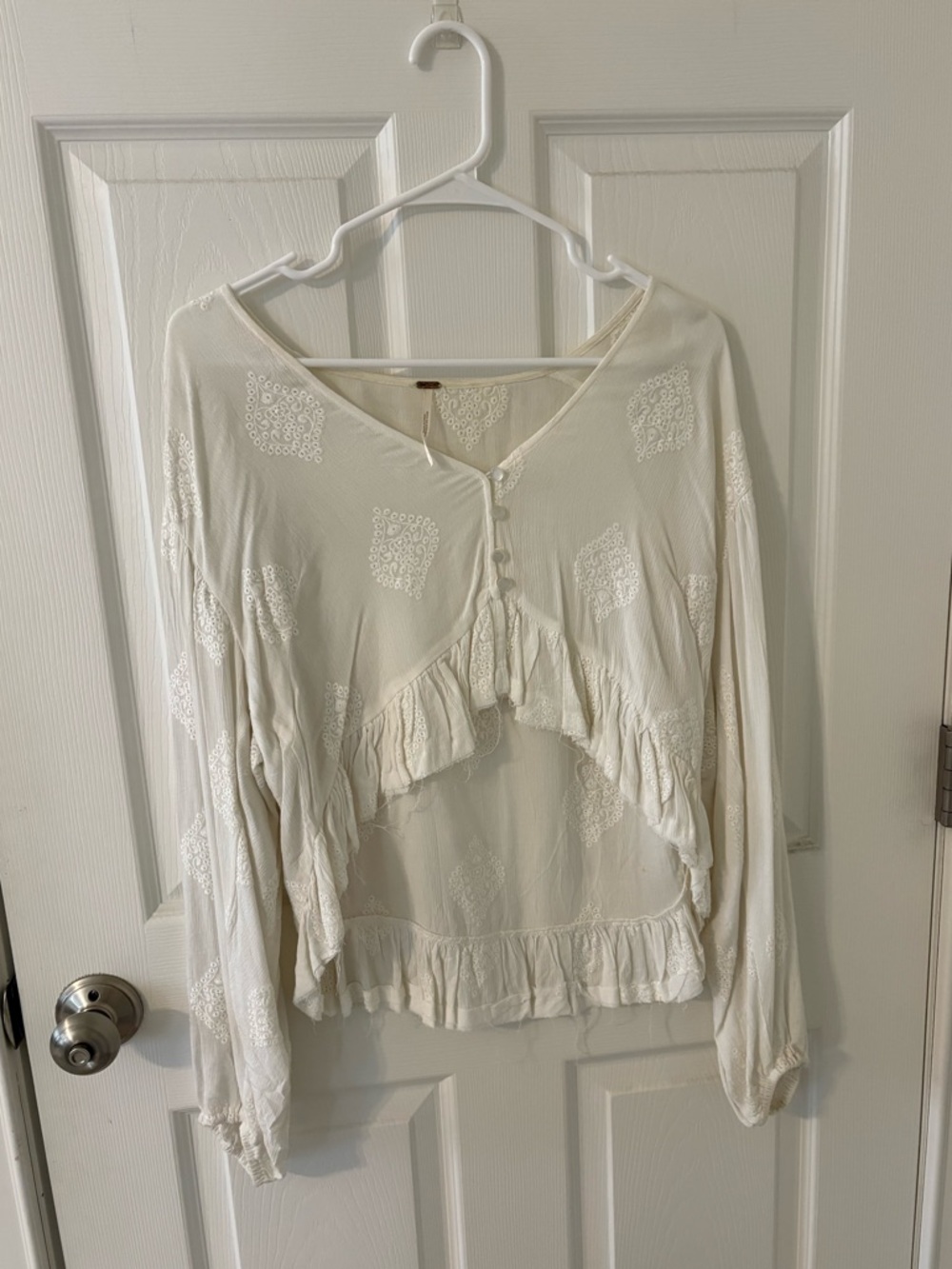 Free People boho shirt